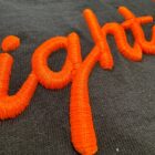 T-shirt "theflightclub" First Class Edition Orange Fluo