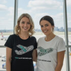 T-shirt Donna Airport Tag Cloud