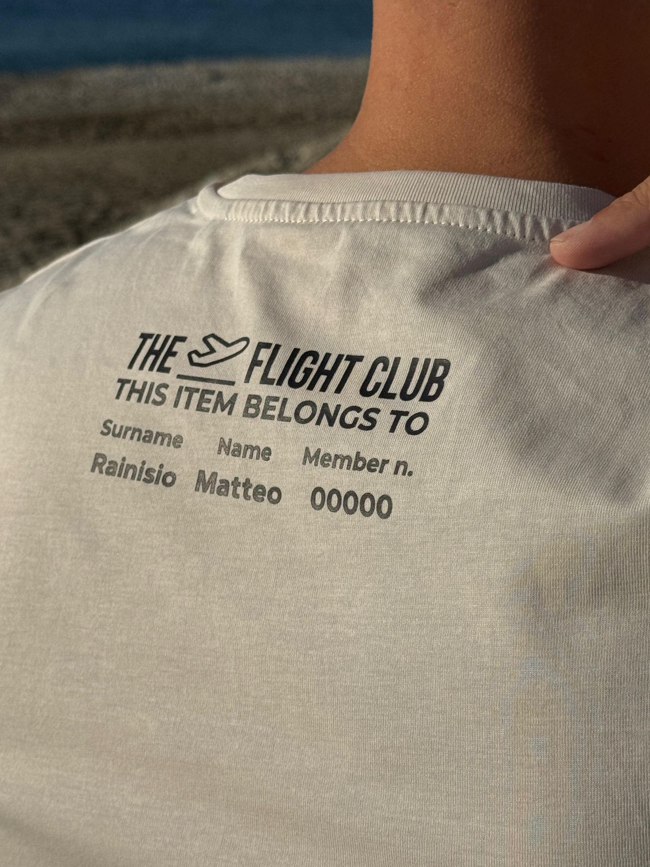 T-shirt one & only The Flight Club